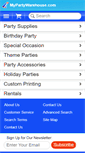 Mobile Screenshot of mypartywarehouse.com